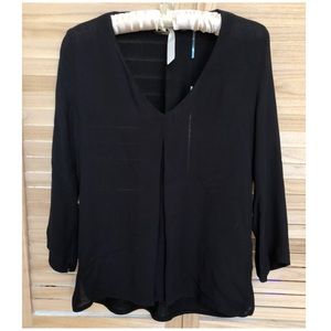 MASSIMO DUTTI top, XS, Black